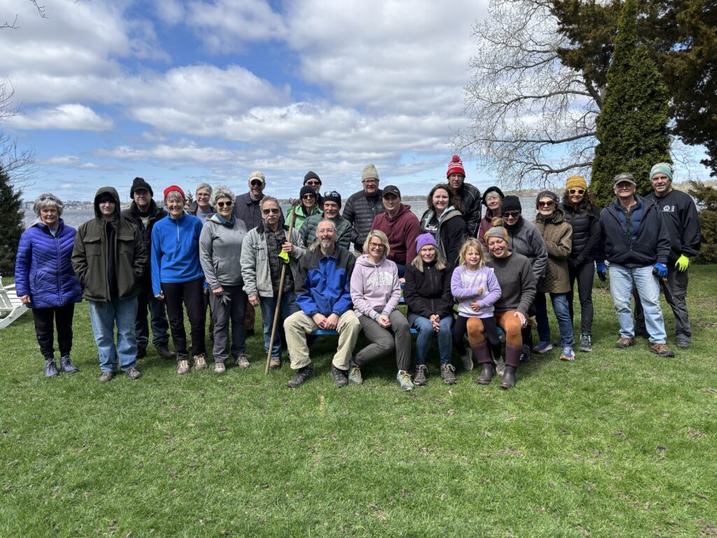 Group picture of volunteers from Spring Clean Up 2026